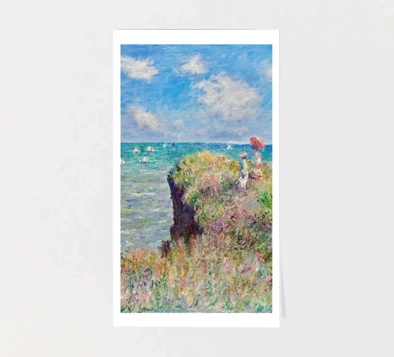 view from the seaside resort sticker sheet by SMG Store