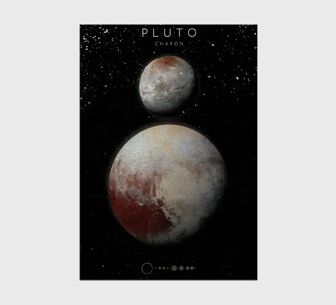 Dwarf Planet Pluto notebook by AnimalFunny