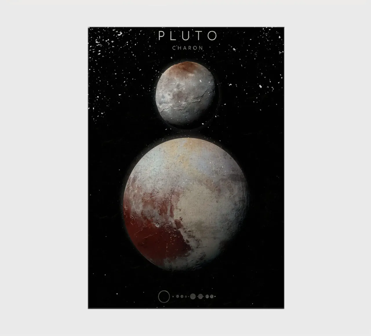Dwarf Planet Pluto notebook by AnimalFunny