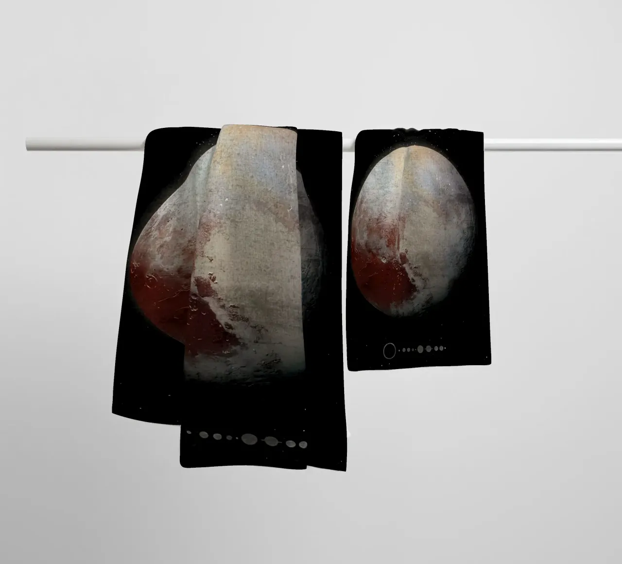 Dwarf Planet Pluto towel by AnimalFunny