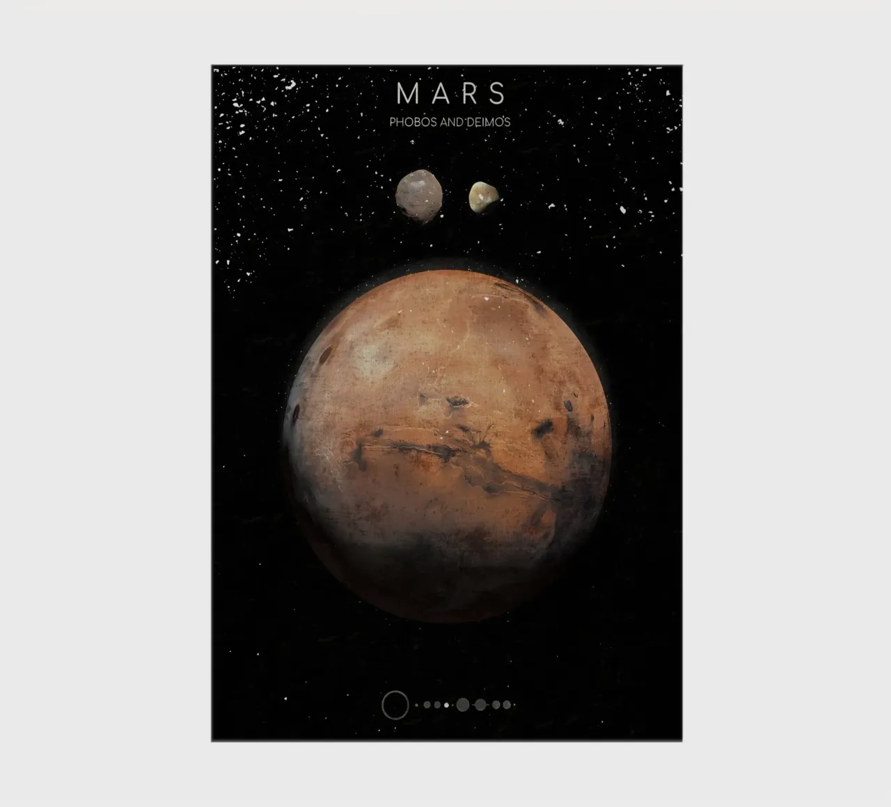 Planet Mars notebook by AnimalFunny
