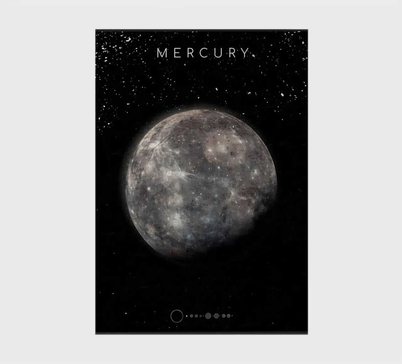Planet Mercury notebook by AnimalFunny