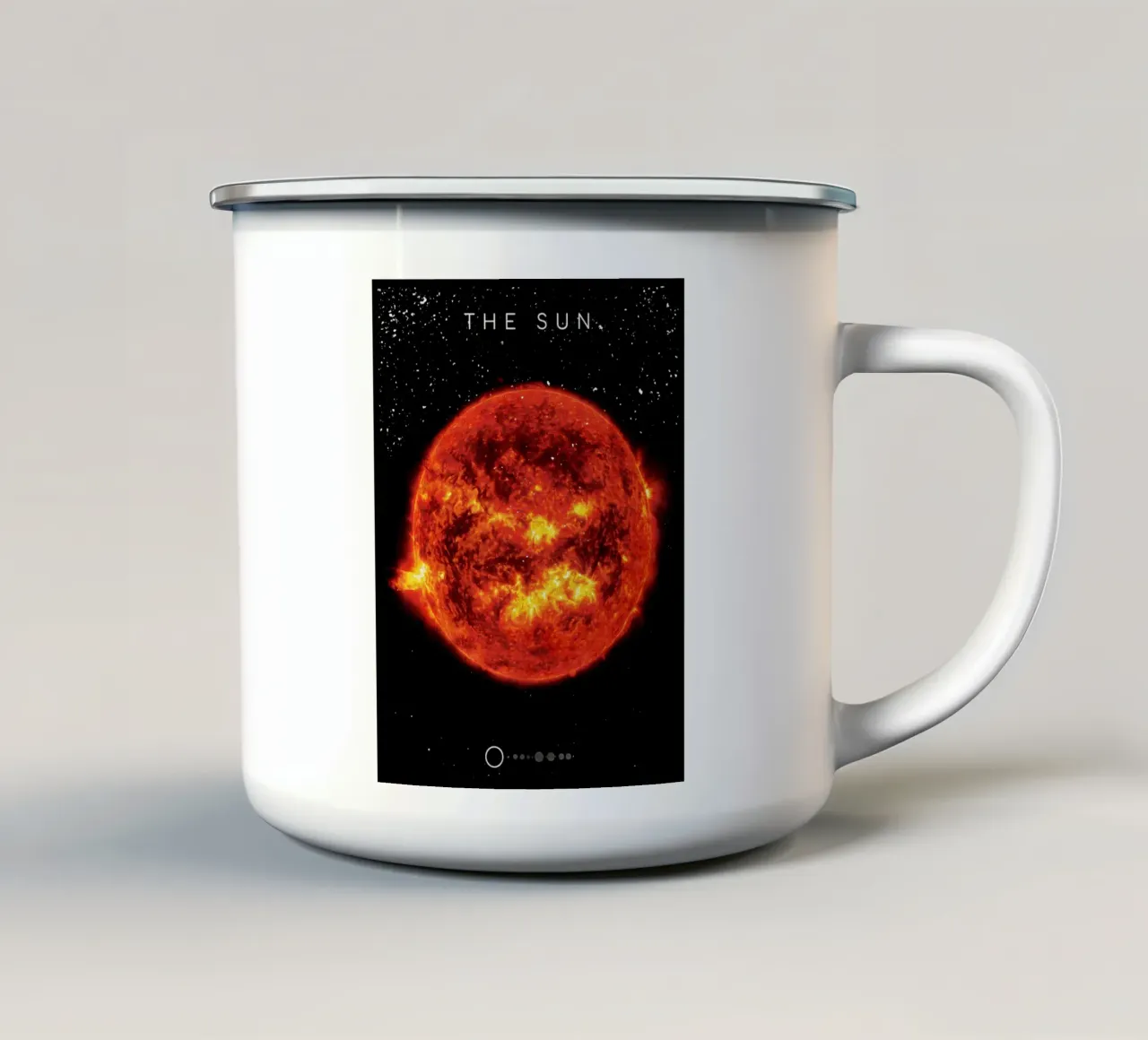 Il Sole Sol tazza in smalto da AnimalFunny