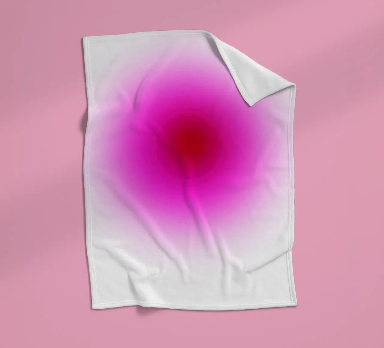 RED Fleecedecke von Flo Klein