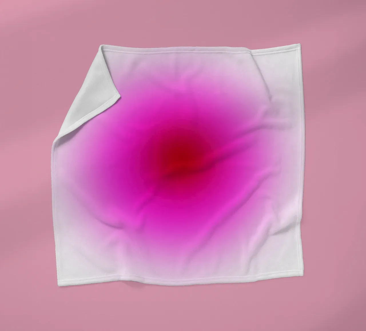 RED Fleecedecke von Flo Klein