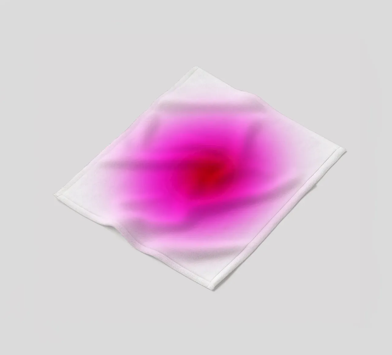 RED Fleecedecke von Flo Klein