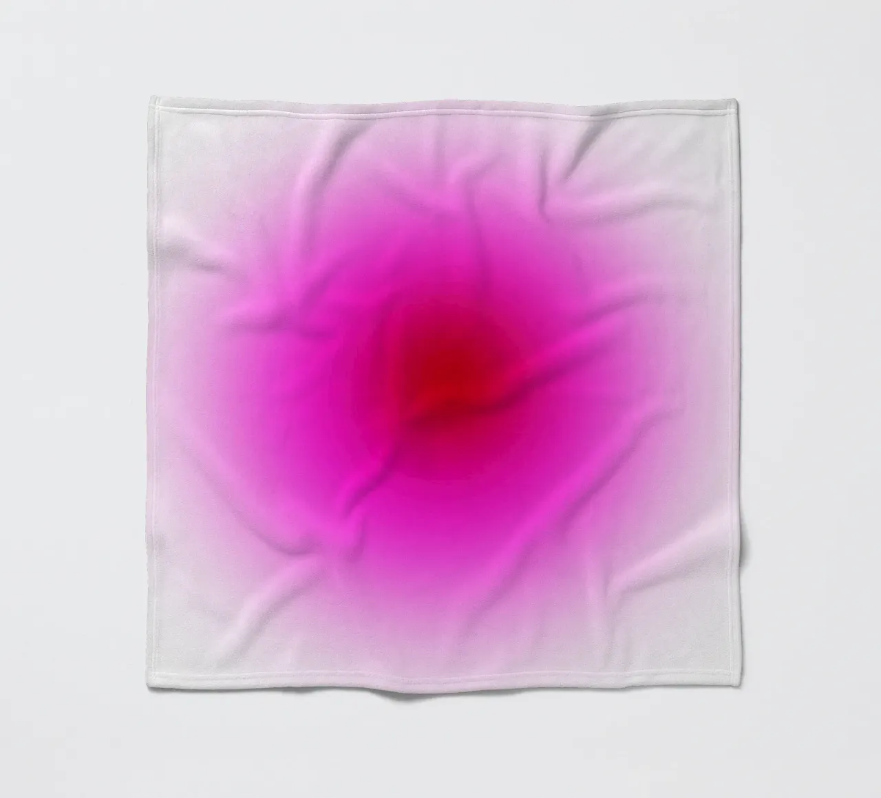 RED Fleecedecke von Flo Klein