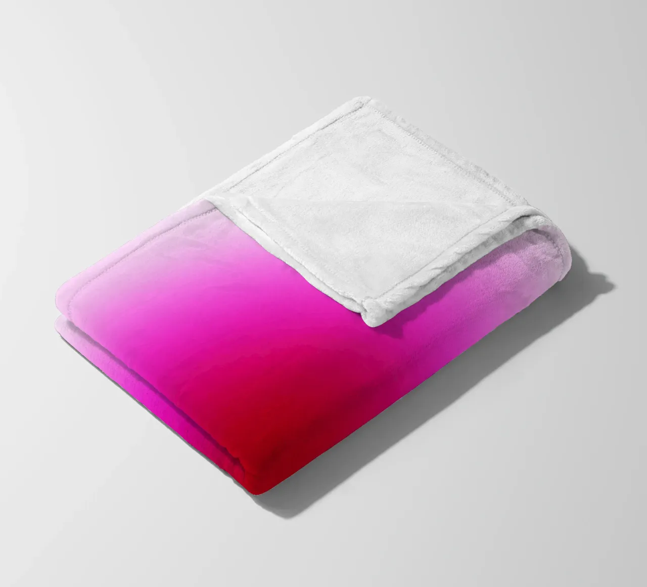 RED Fleecedecke von Flo Klein