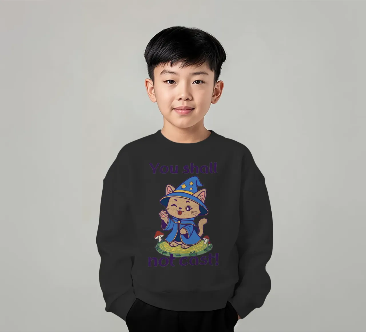 Non si deve gettare felpa bambino da Loobs