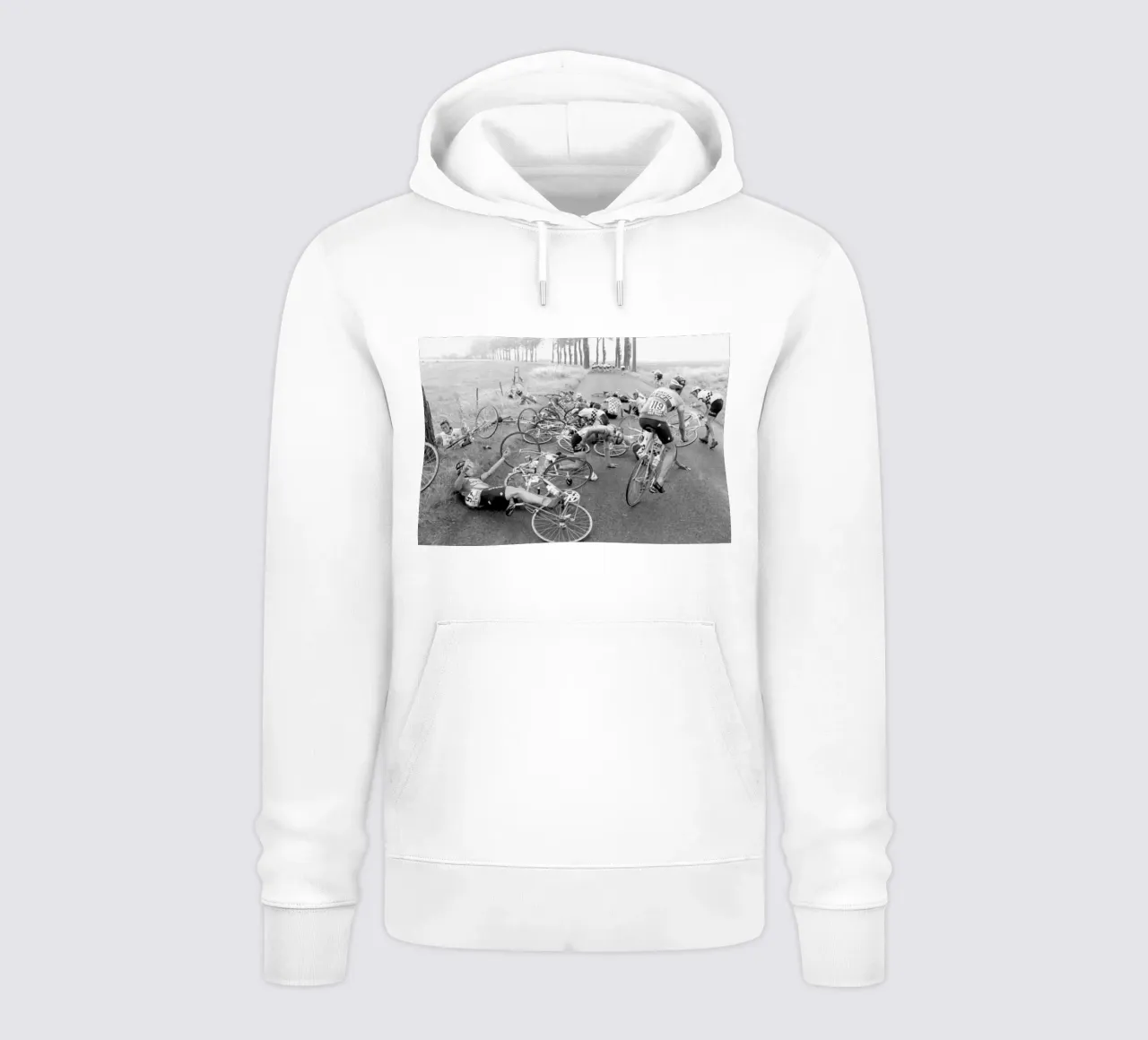Big Crash TDF 1950 felpa con cappuccio da Goodshops