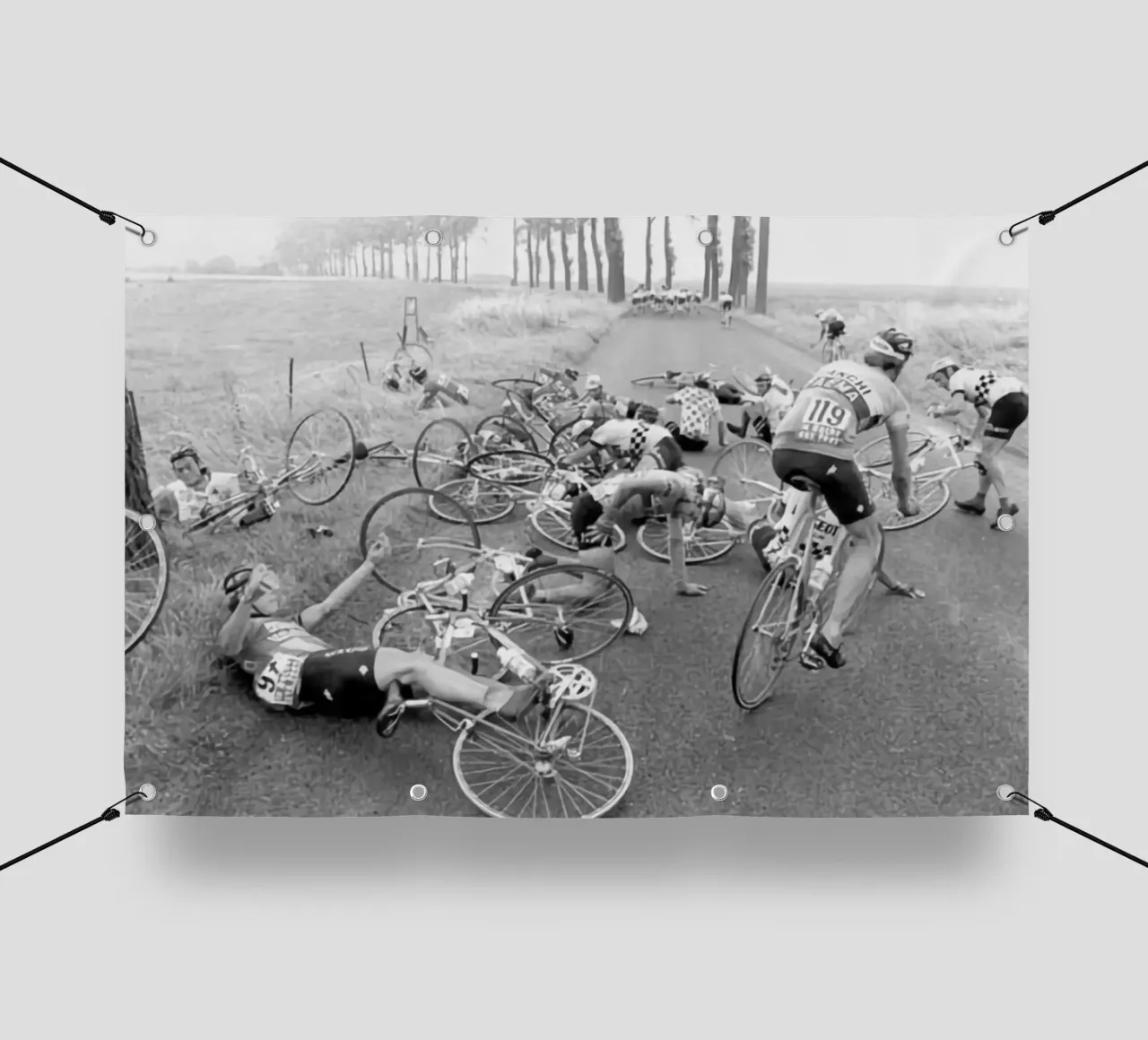 Big Crash TDF 1950 telo in pvc da Goodshops