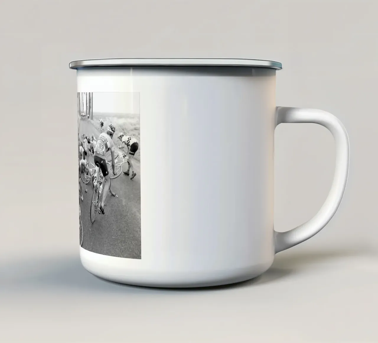 Big Crash TDF 1950 tazza in smalto da Goodshops