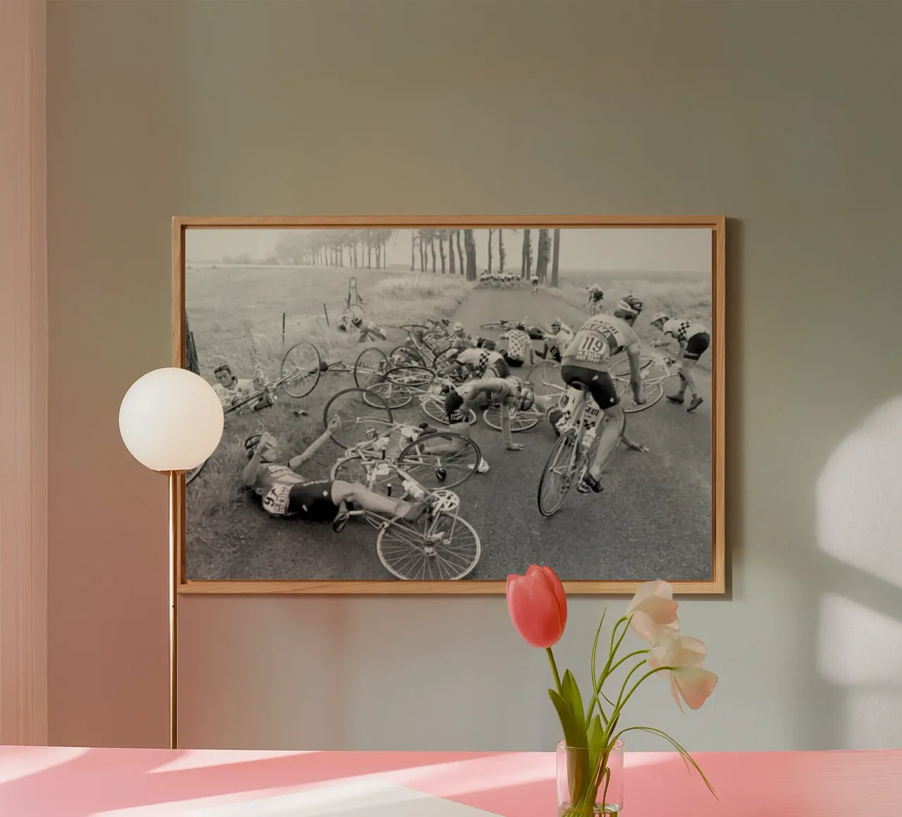 Big Crash TDF 1950 alluminio dibond da Goodshops