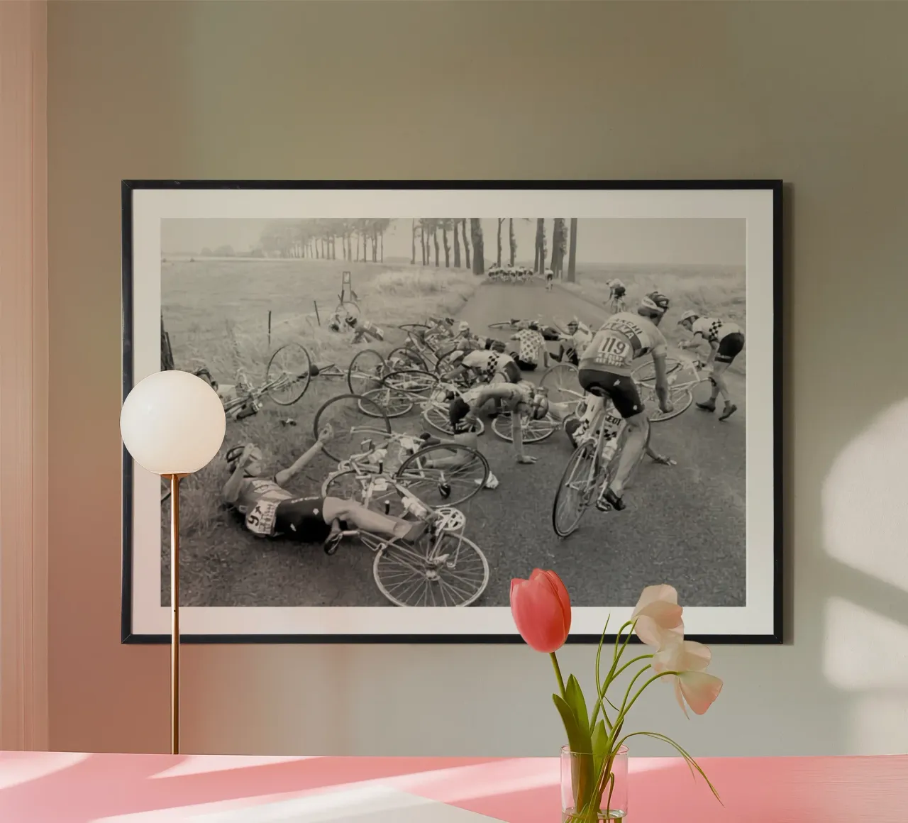 Big Crash TDF 1950 carta hahnemühle da Goodshops
