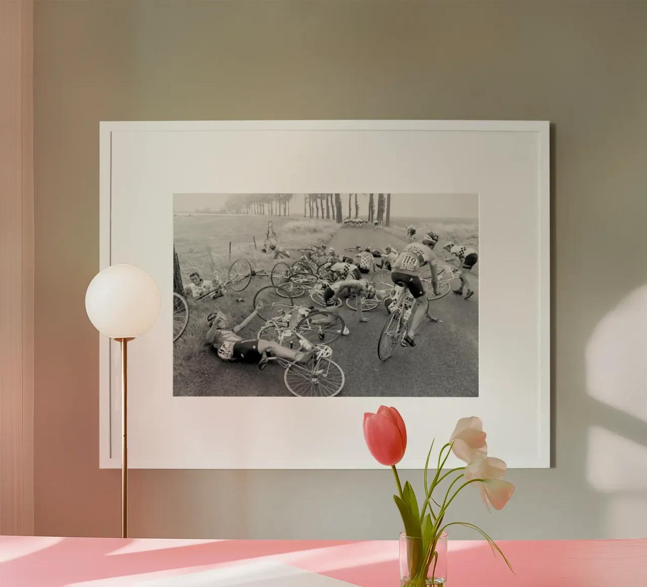 Big Crash TDF 1950 carta hahnemühle da Goodshops