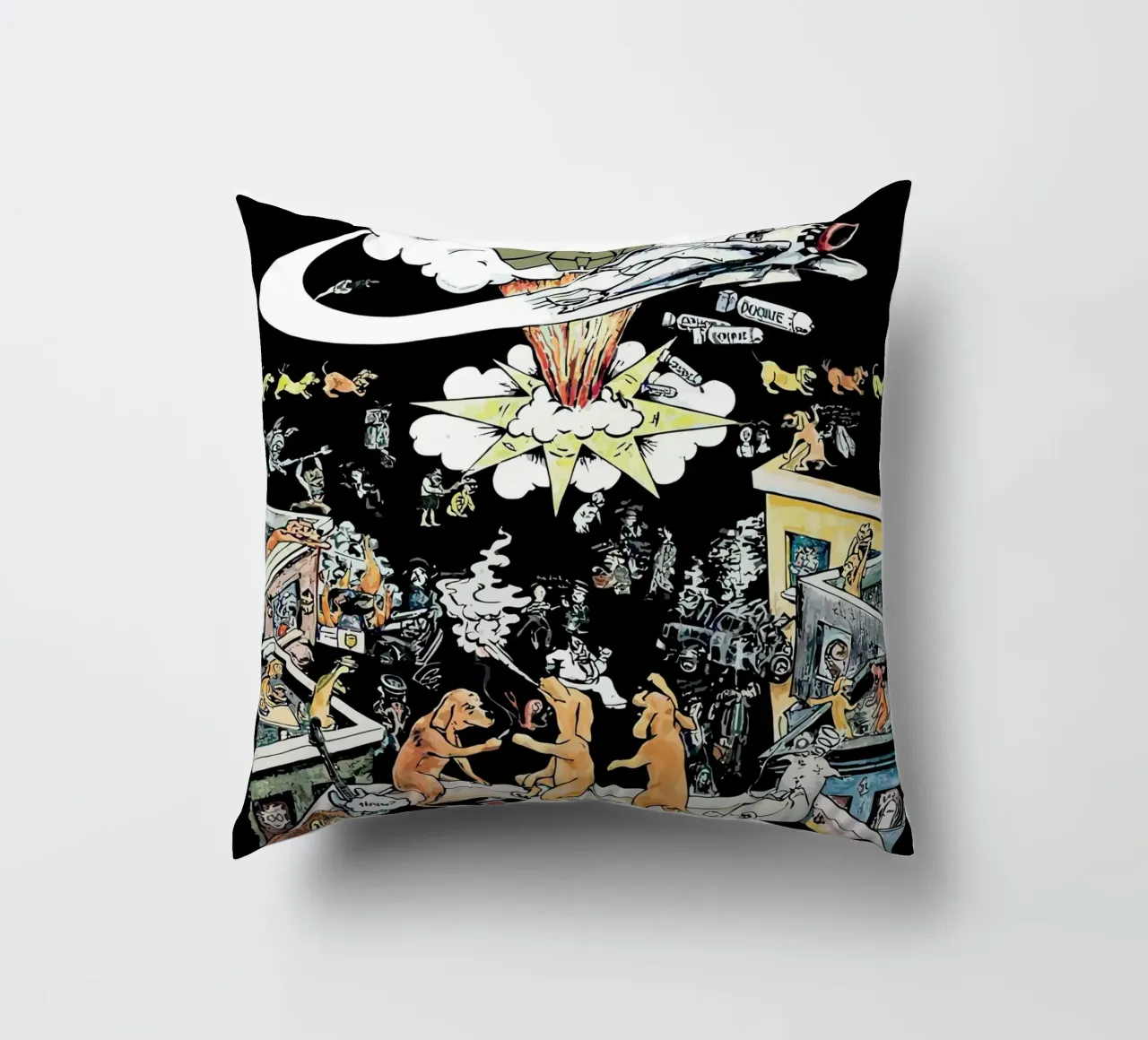 Greenday Cover Albums Image cuscino da Musadad Shop