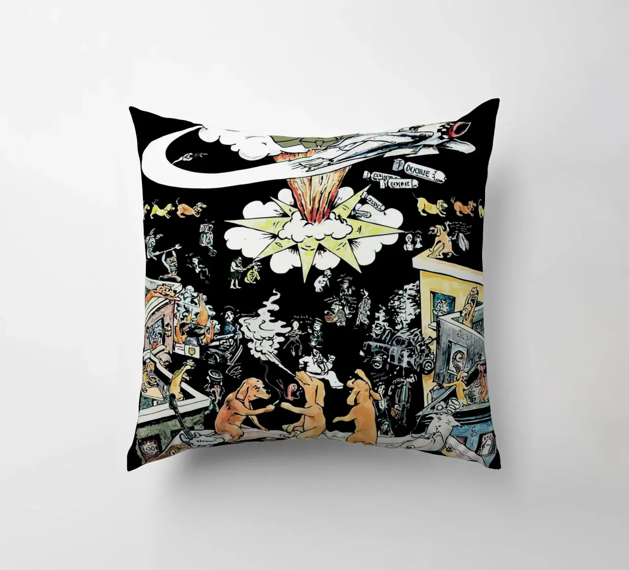 Greenday Cover Albums Image cuscino da Musadad Shop