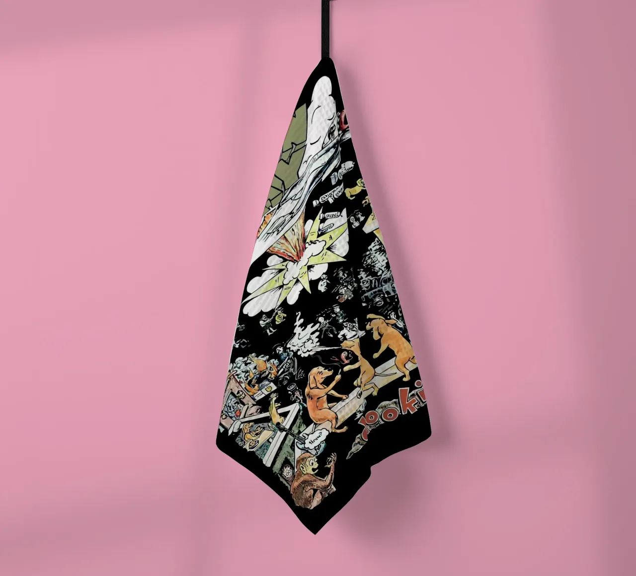 Greenday Cover Albums Image Geschirrtuch von Musadad Shop