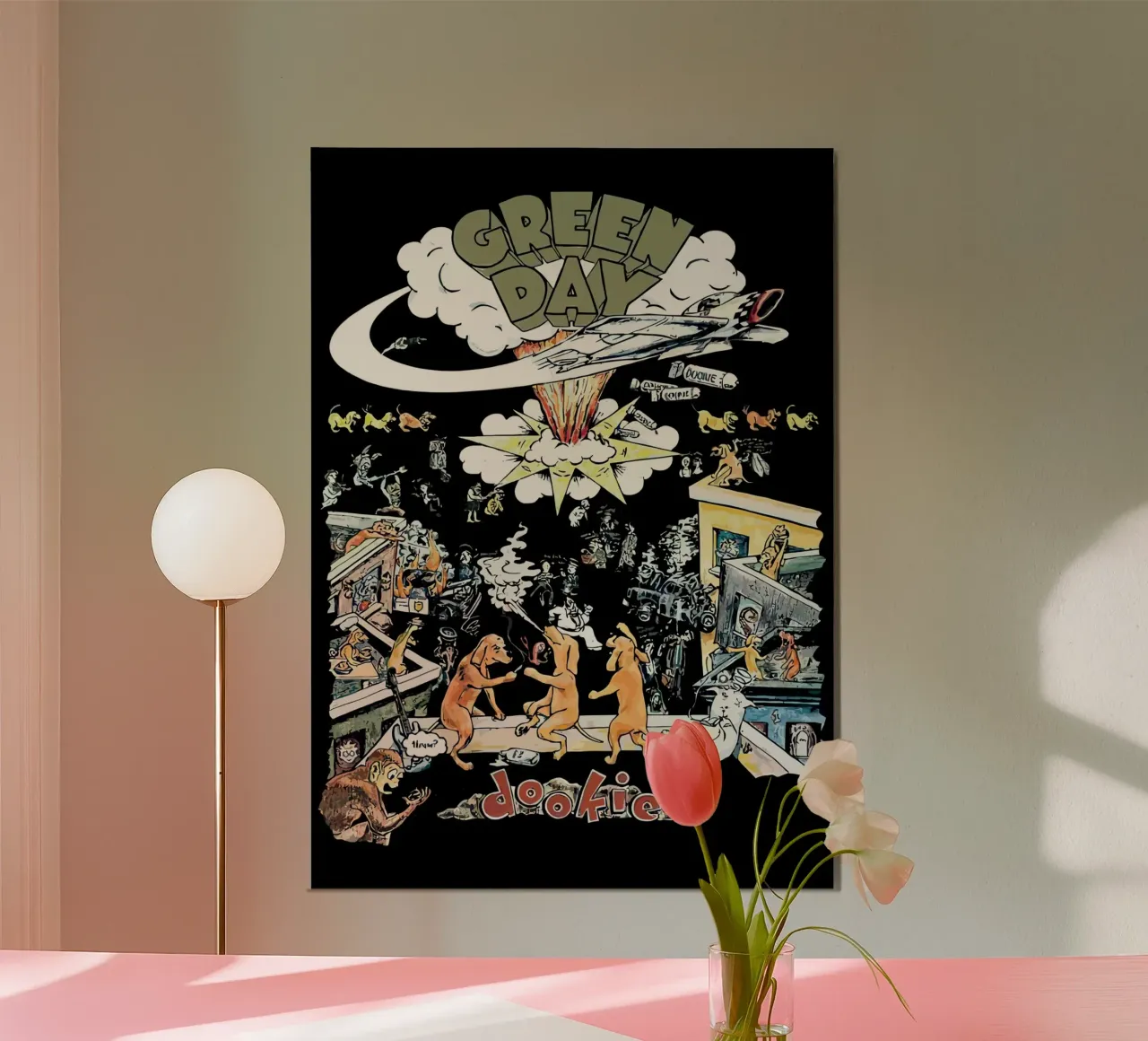 Greenday Cover Albums Image Forex-Platte von Musadad Shop