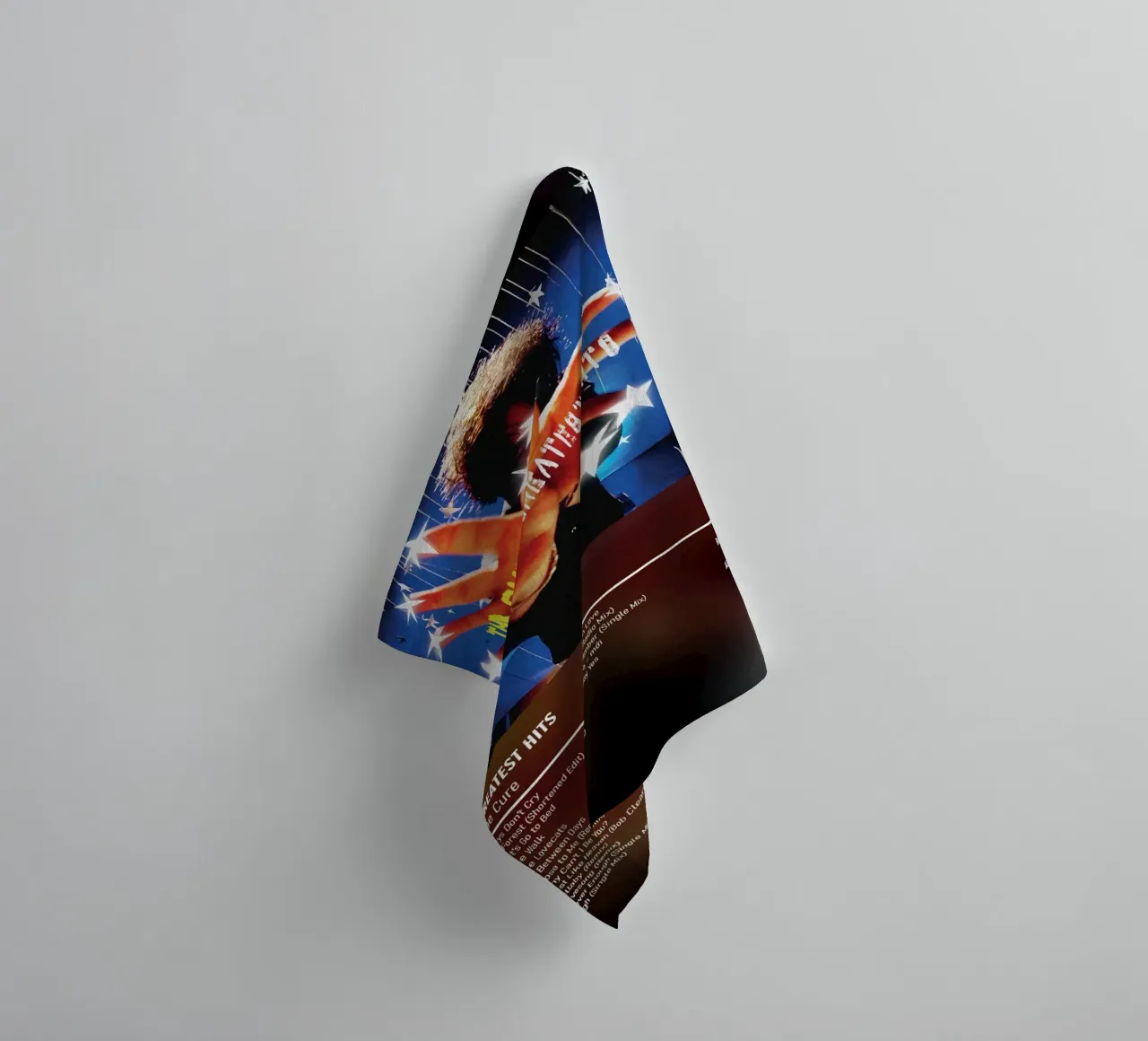 Greatest Hits By The Cure towel by DGUnder