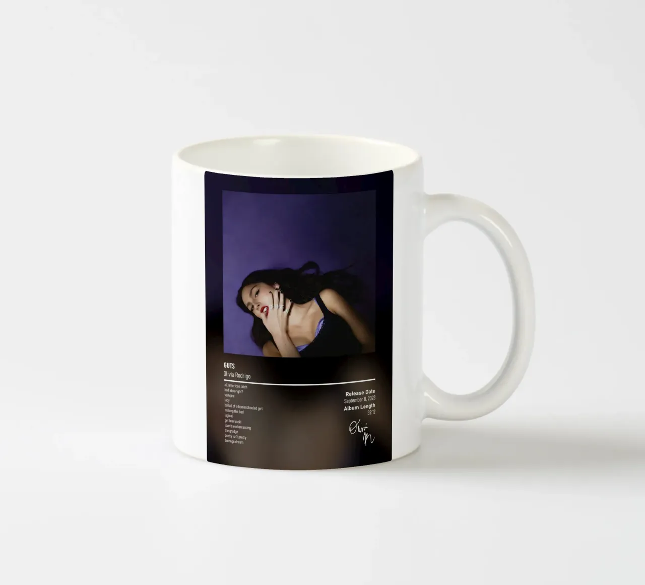 GUTS By Olivia Rodrigo tazza in ceramica da DGUnder