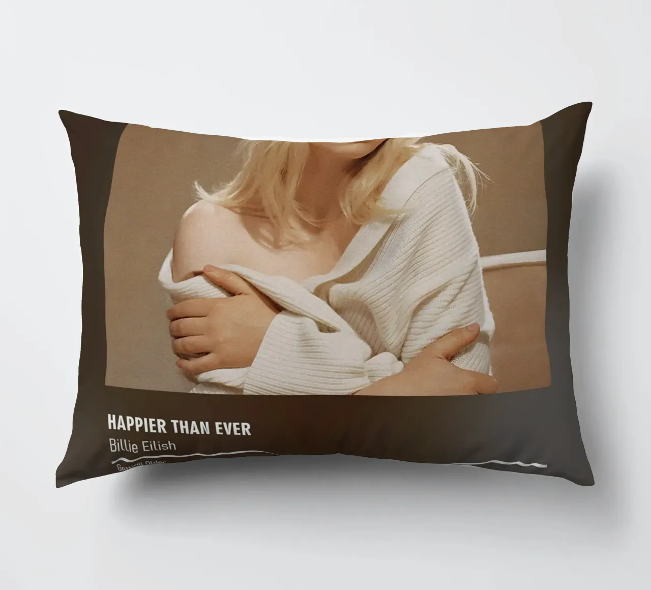 Happier Than Ever By Billie Eilish cuscino da DGUnder