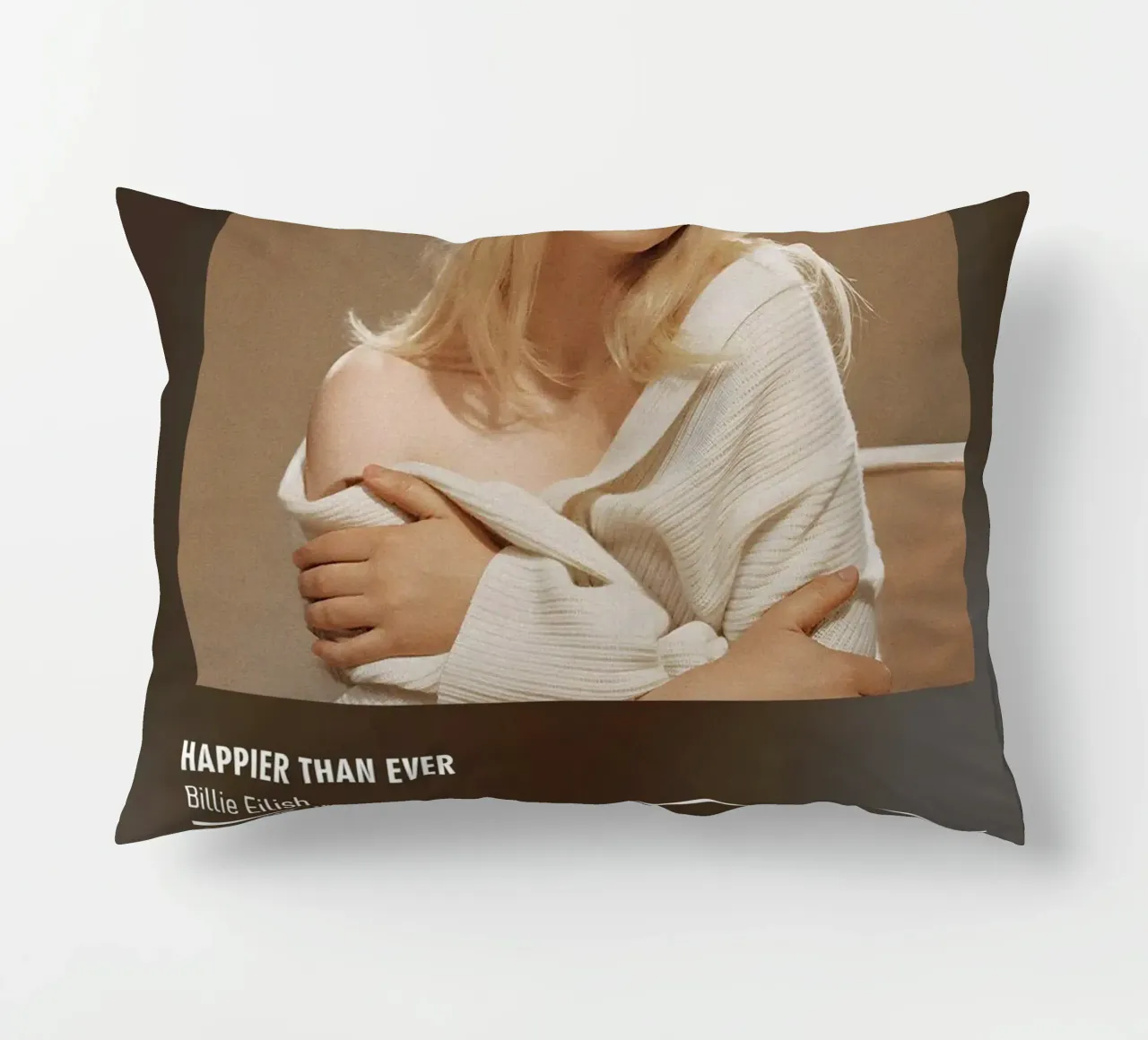 Happier Than Ever By Billie Eilish cuscino da DGUnder