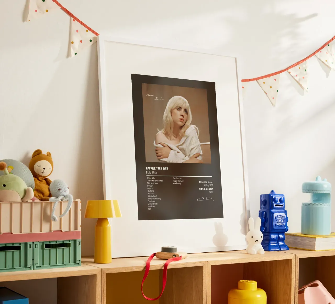 Happier Than Ever By Billie Eilish poster da DGUnder