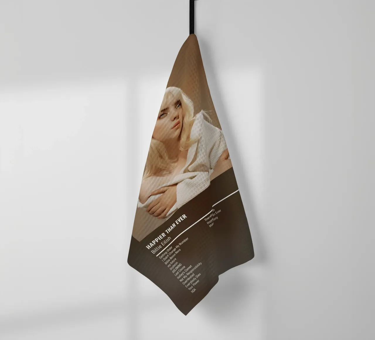 Happier Than Ever By Billie Eilish canovaccio da cucina da DGUnder