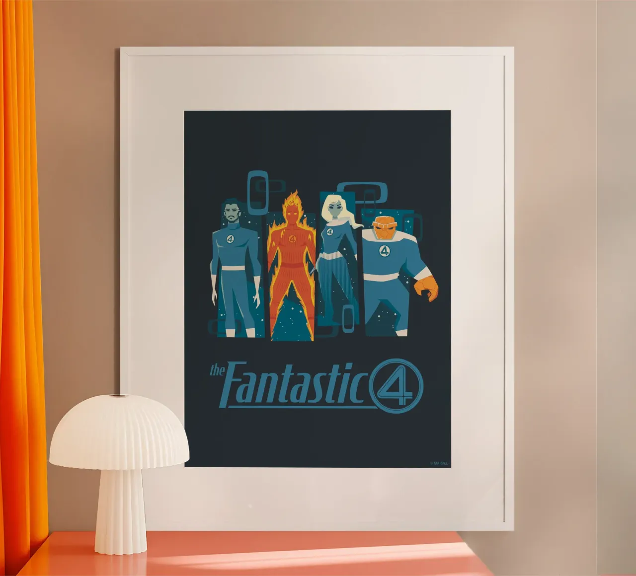 the Fantastic 4 carta hahnemühle da FANTASTIC 4 by JUNIQE