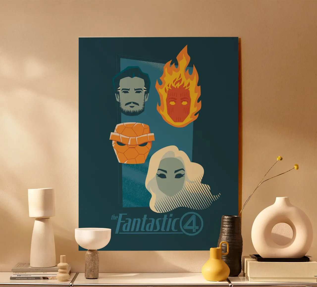 Face the Four plexiglass da FANTASTIC 4 by JUNIQE
