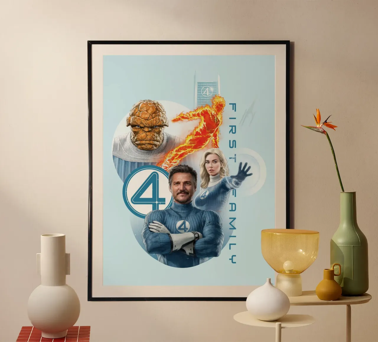 Fantastic 4 - First Family poster da FANTASTIC 4 by JUNIQE