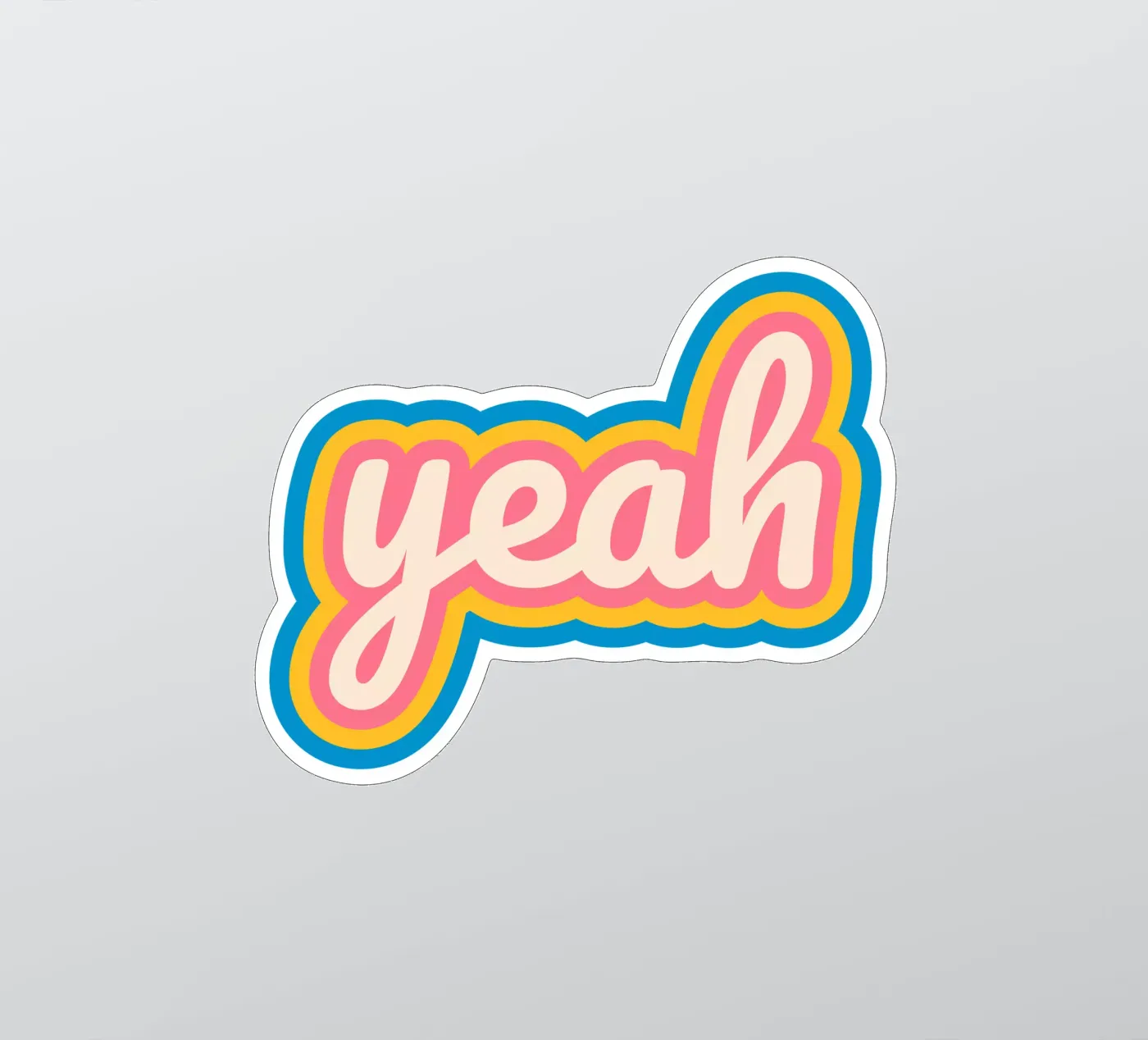 yeah adesivo da Sticker King