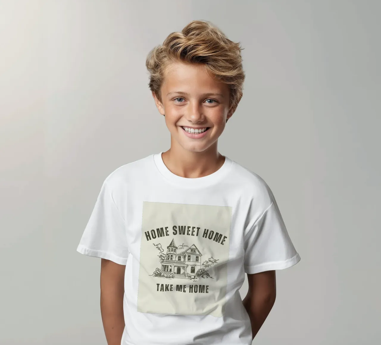 Take Me Home kids t-shirt by Olivia Creator