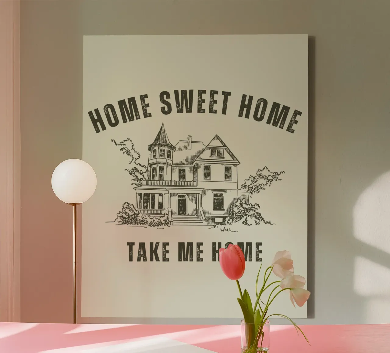 Take Me Home canvas by Olivia Creator