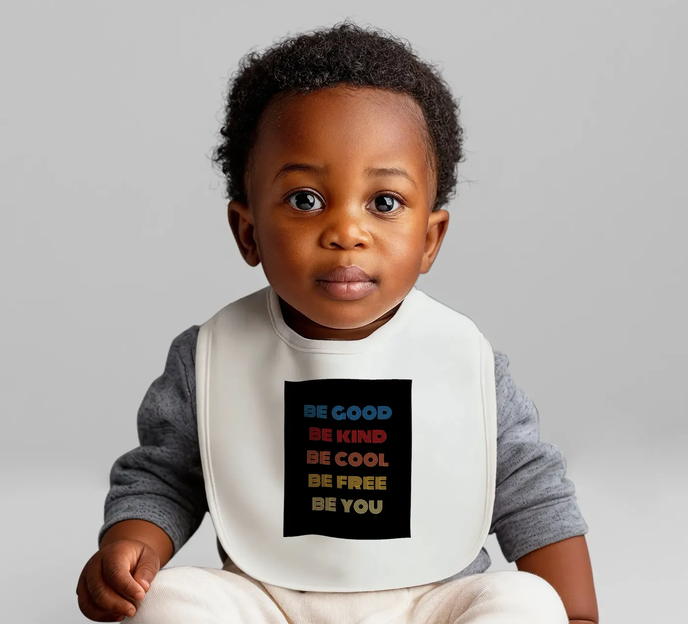 Be Good Babylätzchen von Olivia Creator