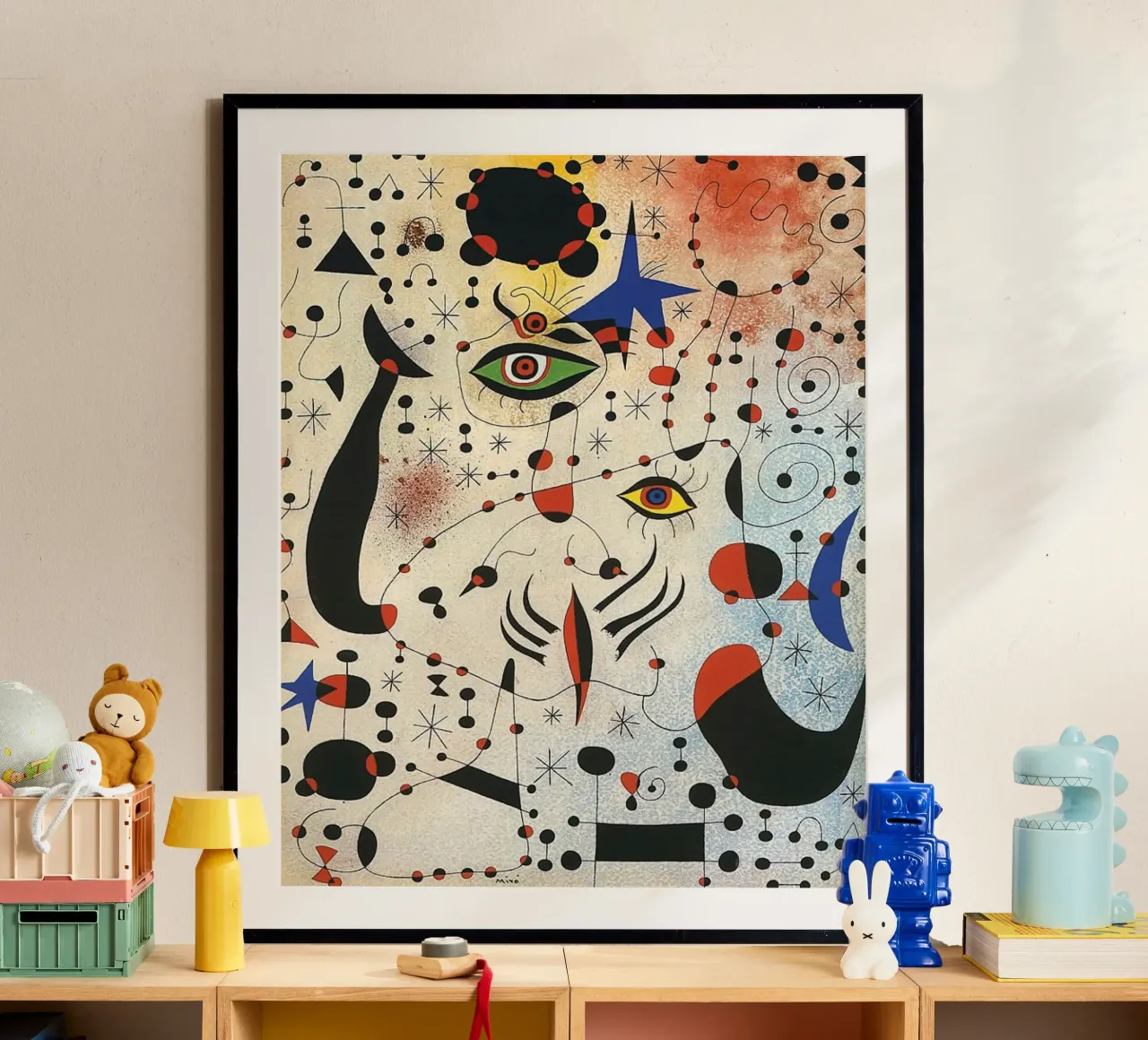 Poster d'arte di Joan Miro poster da The Bakulans