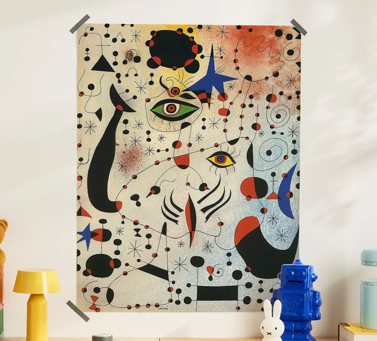 Poster d'arte di Joan Miro poster da The Bakulans