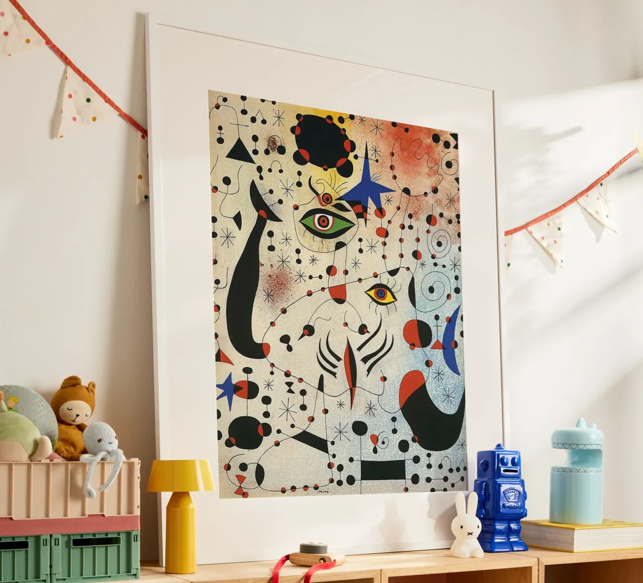 Poster d'arte di Joan Miro poster da The Bakulans