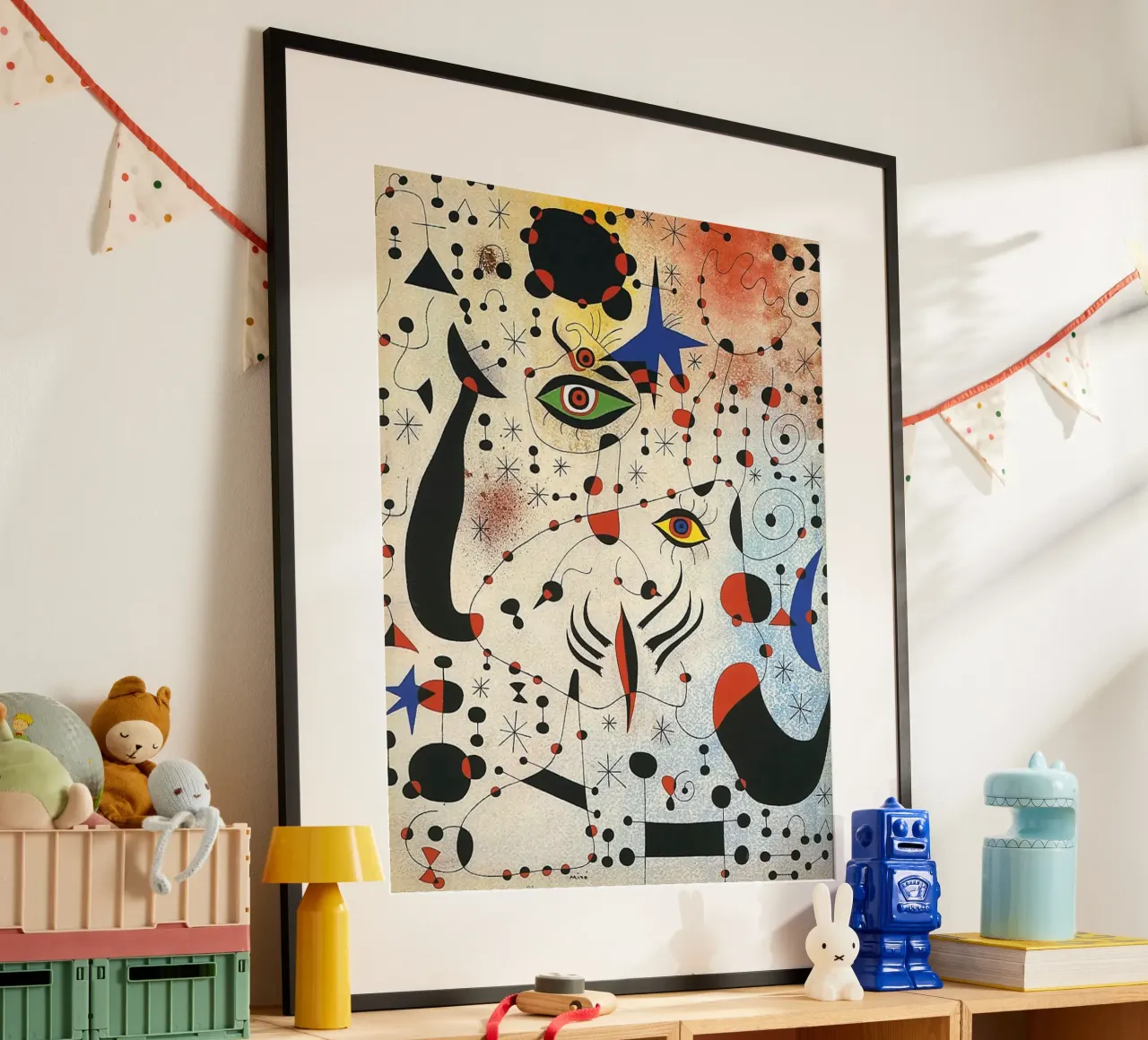 Poster d'arte di Joan Miro poster da The Bakulans