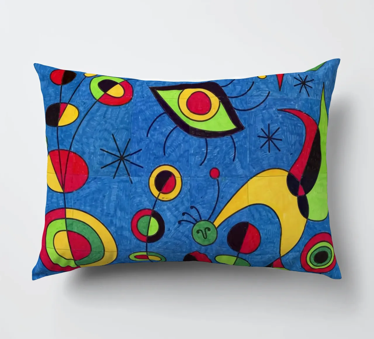 Joan Miro Stelle e occhi cuscino da The Bakulans