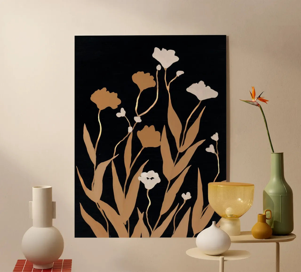 Bloom Black plexiglass da Seed & Signal