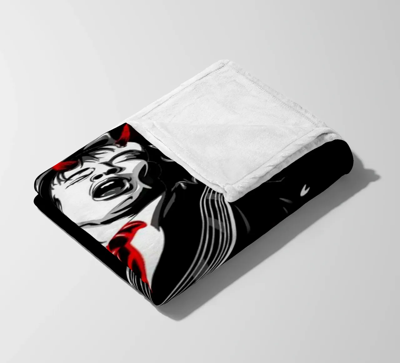 angus young Ac/Dc I'M A Rolling Thunder Art coperta in pile da music soul