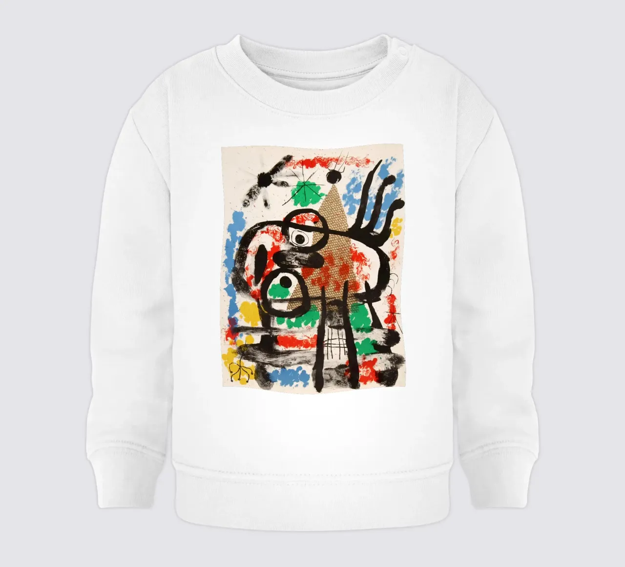 Joan Miró Estilo Abstracto sudadera de bebé de The Bakulans