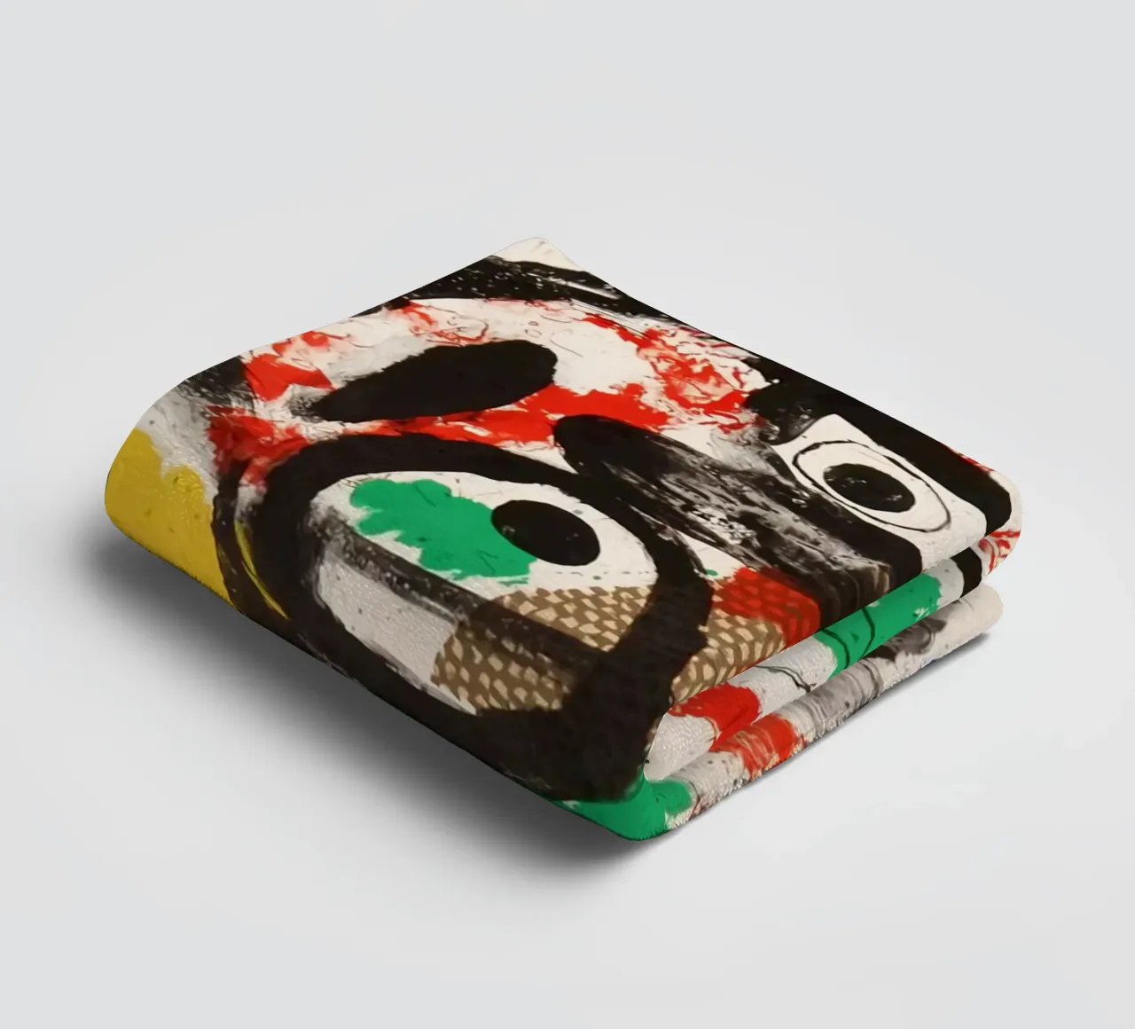Joan Miro Abstract Style towel by The Bakulans