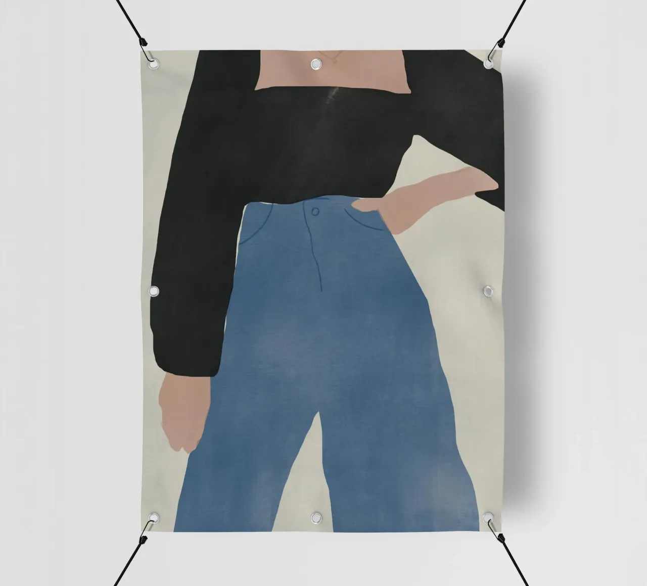 Moda figura 11 telo in pvc da Little Dean