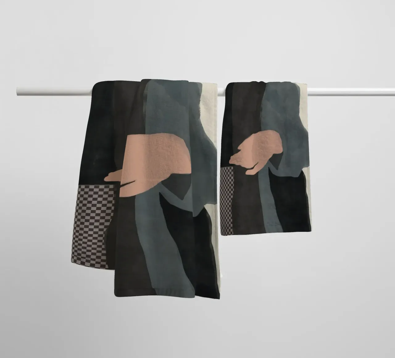 Moda figura 10 asciugamano da bagno da Little Dean