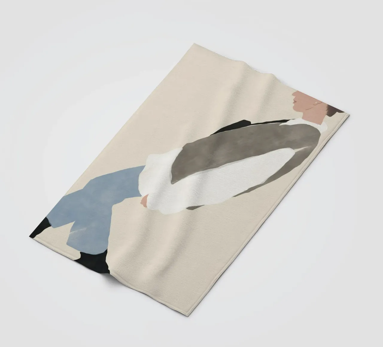 Modefigur 10 Fleecedecke von Little Dean