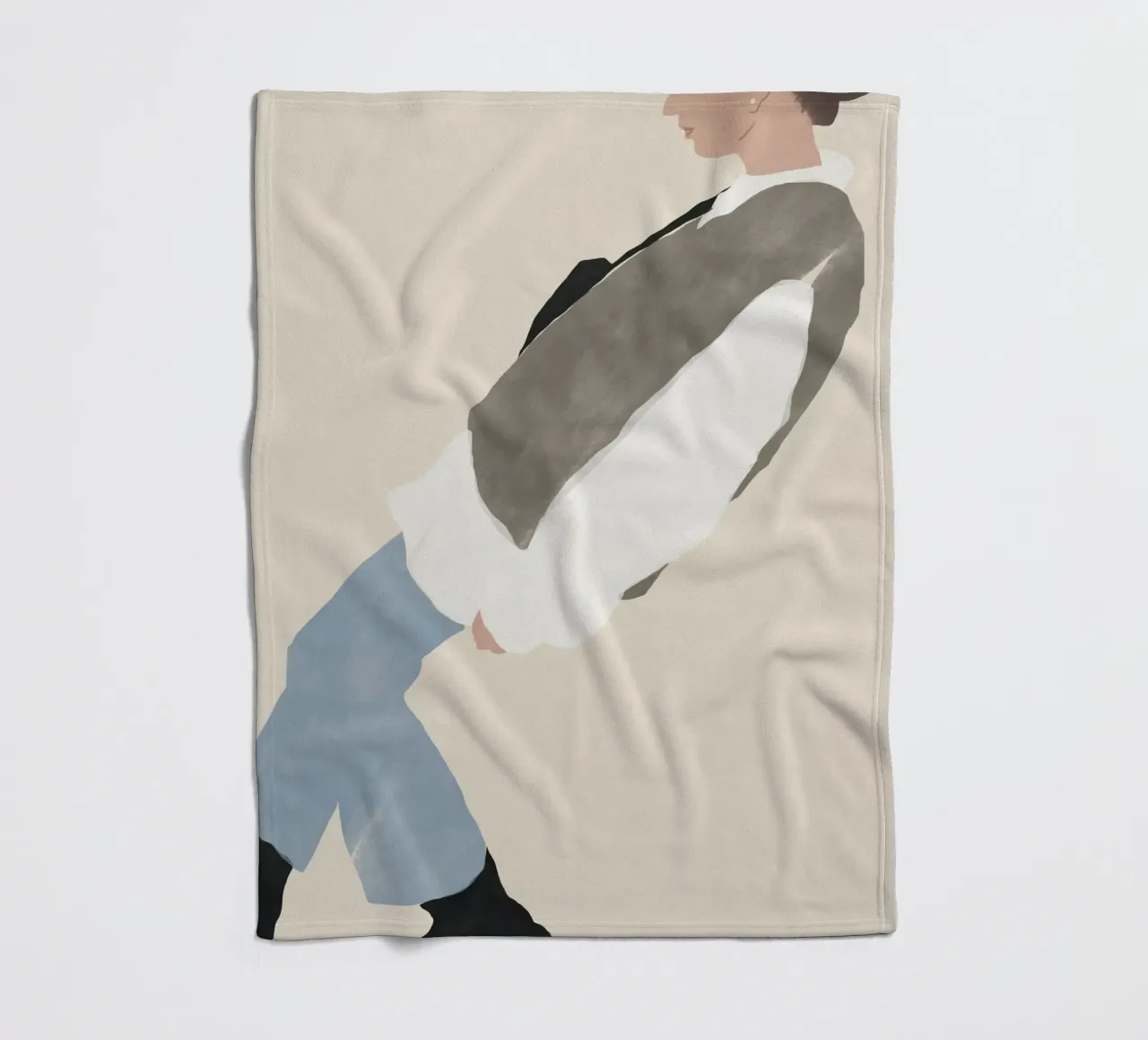 Modefigur 10 Fleecedecke von Little Dean