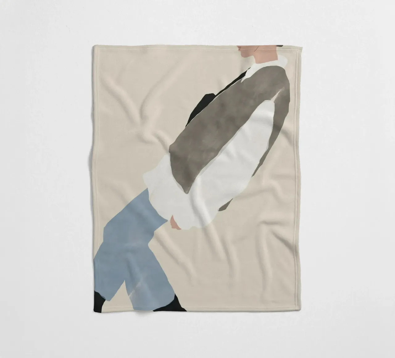 Modefigur 10 Fleecedecke von Little Dean